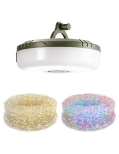 Luces de Cuerda LED Recargables EverBrite 9m 8 Modos RGB