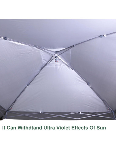 Cubierta de Reemplazo SCOMANAGE para Gazebo Coleman 3.96m Verde