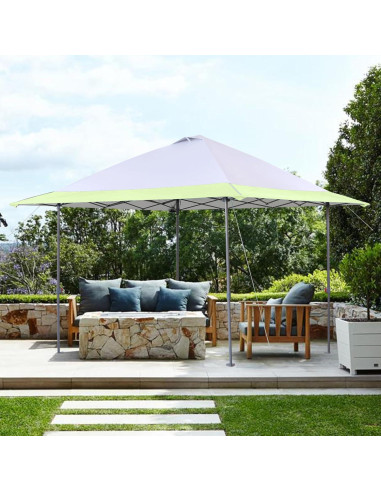 Cubierta de Reemplazo SCOMANAGE para Gazebo Coleman 3.96m Verde