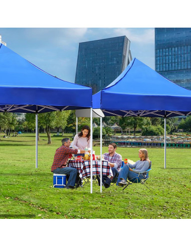 Canalón de Lluvia HFYZZ 3.05m para Carpa Plegable con 22 Cuerdas