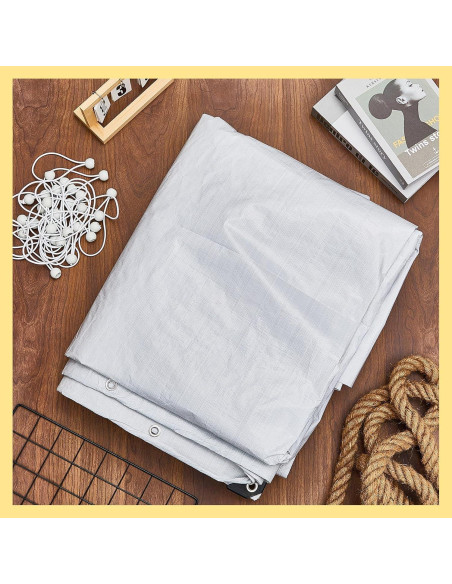 Carpa de Garaje 12x20 pies Wesnoy Cubierta Impermeable