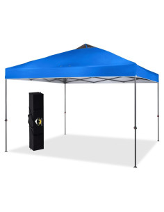 Carpa Plegable 3x3m CROWN SHADES con Bolsa de Transporte Azul