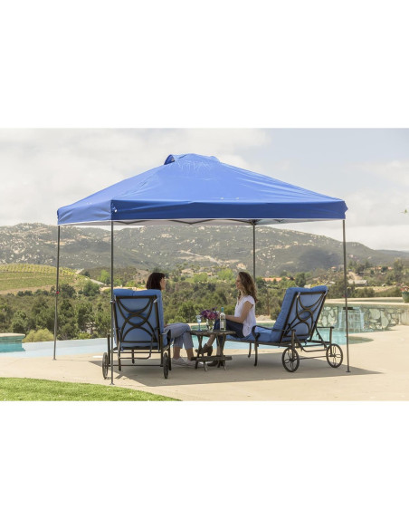 Carpa Plegable 3x3m CROWN SHADES con Bolsa de Transporte Azul