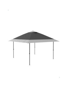 Gazebo Plegable Garvee 3.9x3.9m con Mosquitera - Gris Oscuro y Claro 2