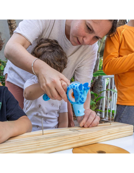 Martillo Real para Niños Handy Famm - Azul, 238g, 34.5cm