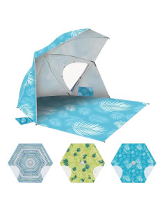 Sombrilla de Playa OutdoorMaster Pop Up 4 Personas UV 50+