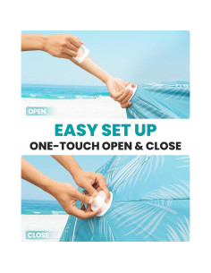 Sombrilla de Playa OutdoorMaster Pop Up 4 Personas UV 50+ 2