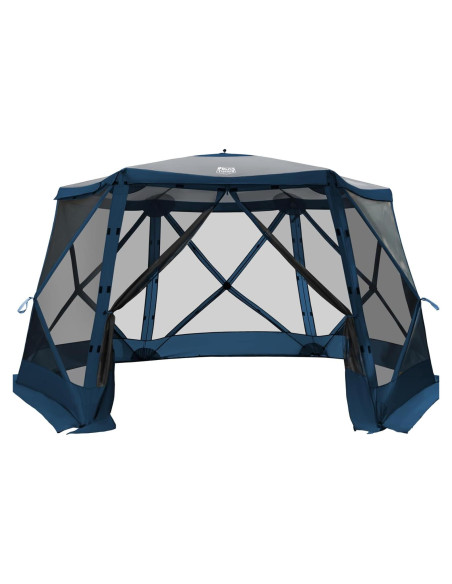 Gazebo Plegable Timber Ridge 3.69x3.20m para 6 Personas