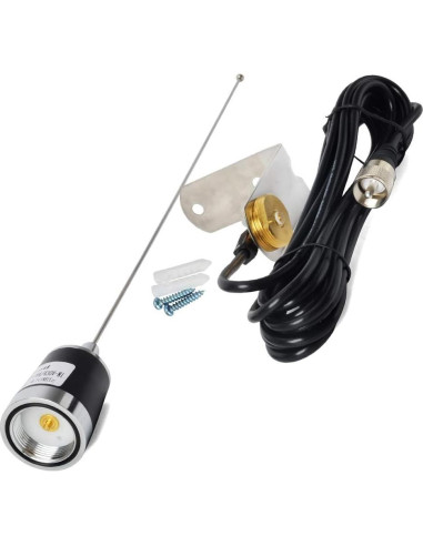 Antena Doble Banda HYS NMO 50.8 cm VHF 144/UHF 430MHz