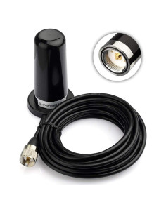 Antena de Radio Móvil Bingfu Doble Banda VHF UHF 136-470MHz