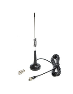 Antena CB Luiton 35 cm Magnética para Radios Cobra y Midland