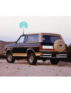 Antena CB Luiton 35 cm Magnética para Radios Cobra y Midland 2