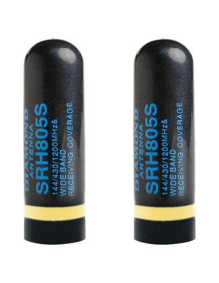 Antena de Reemplazo VHF/UHF Canneng SMA-Masculino 5cm (2 Piezas)