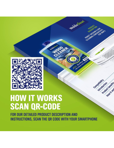 Limpiador para Suelos de Madera WoldoClean 750ml - Concentrado