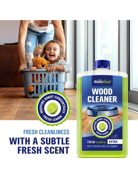 Limpiador para Suelos de Madera WoldoClean 750ml - Concentrado