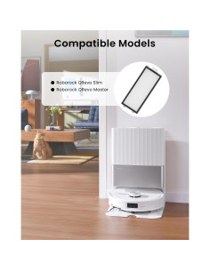 4 Filtros HEPA Rrochio para Roborock Qrevo Master y Slim 2