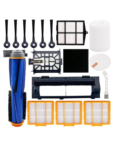 Kit de Accesorios para Aspiradora Shark AI AV2501S - 1 Cepillo, 3 Filtros, 6 Cepillos Laterales