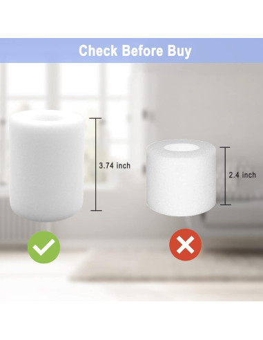 Kit de Accesorios para Aspiradora Shark AI AV2501S - 1 Cepillo, 3 Filtros, 6 Cepillos Laterales