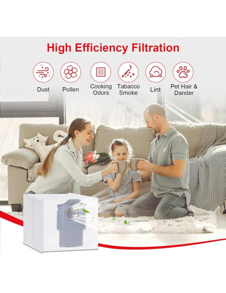 Paquete de 6 bolsas de polvo Eravsow para Roborock S8 Pro Ultra