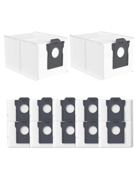 Paquete de 12 bolsas de polvo CleanCrafter para aspiradora Dreame X30 Ultra / X40 Ultra / L10s Pro Ultra