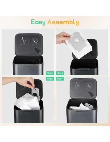 Paquete de 12 bolsas de vacío MATFORCA para iRobot Roomba