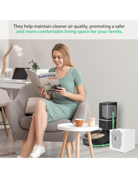 Paquete de 12 bolsas de vacío MATFORCA para iRobot Roomba