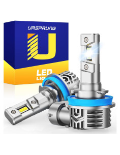 Bombillas H11 Ursprung Q12, 700% Brillo, 60000Hrs Vida Útil