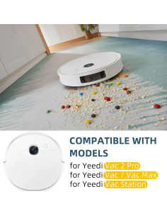Kit de Accesorios HUIZHEN para Yeedi Vac 2 Pro y Max - 15 Piezas 2