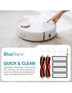 Kit de Reemplazo BlueStars para Aspiradoras Roborock E25 S5 S6 2