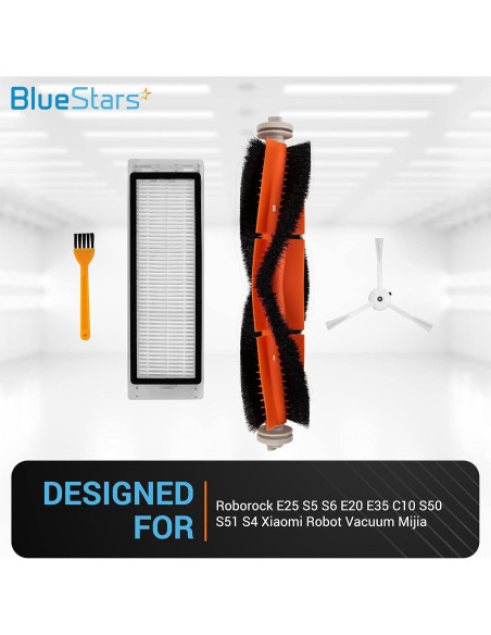 Kit de Reemplazo BlueStars para Aspiradoras Roborock E25 S5 S6