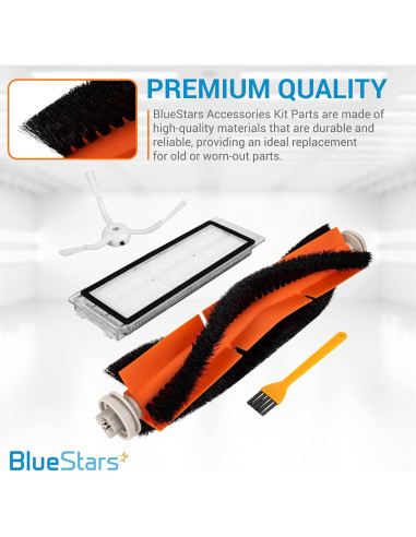 Kit de Reemplazo BlueStars para Aspiradoras Roborock E25 S5 S6