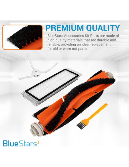 Kit de Reemplazo BlueStars para Aspiradoras Roborock E25 S5 S6