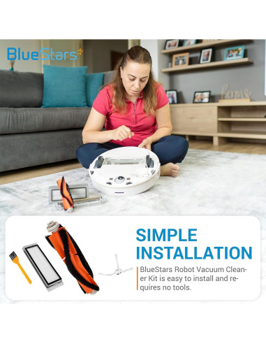 Kit de Reemplazo BlueStars para Aspiradoras Roborock E25 S5 S6
