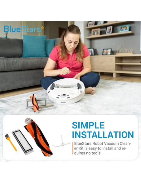 Kit de Reemplazo BlueStars para Aspiradoras Roborock E25 S5 S6