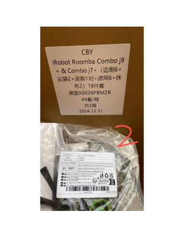 Kit de Repuestos 18 Piezas para iRobot Roomba Combo j7/j9