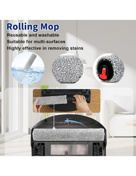 Kit de Accesorios para Aspiradora Eufy Omni S1 Pro - 18 Piezas