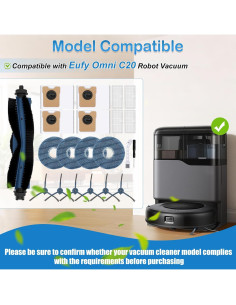 Kit de Accesorios para Aspiradora Eufy Omni C20 - 21 Piezas 2