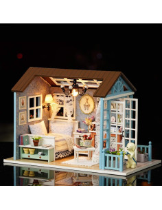 Kit Casa de Muñecas Miniatura DIY TuKIIE Tiempos del Bosque 2