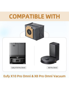 Paquete de 13 Bolsas de Polvo JAYOBGO para Eufy X10 Pro y X8 Pro 2