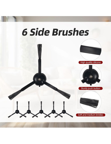 Kit de Accesorios 24 Piezas Walntec para Roborock Qrevo