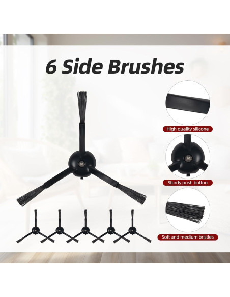 Kit de Accesorios 24 Piezas Walntec para Roborock Qrevo