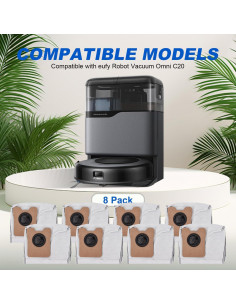 Bolsas de Polvo Eufy C20 Omni - 8 Paquete de Repuestos 2