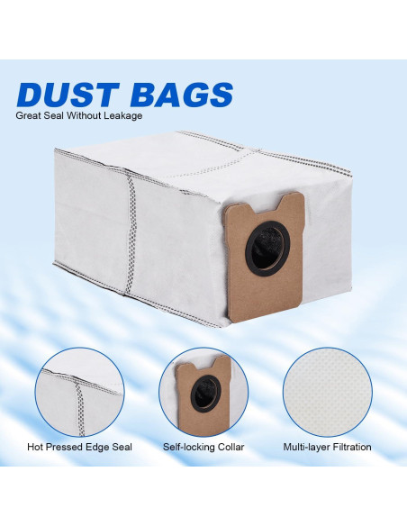 Bolsas de Polvo Eufy C20 Omni - 8 Paquete de Repuestos