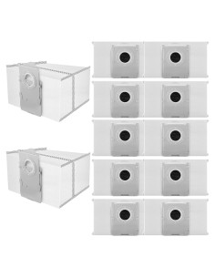 Paquete de 12 bolsas de polvo Rinakou para ECOVACS DEEBOT