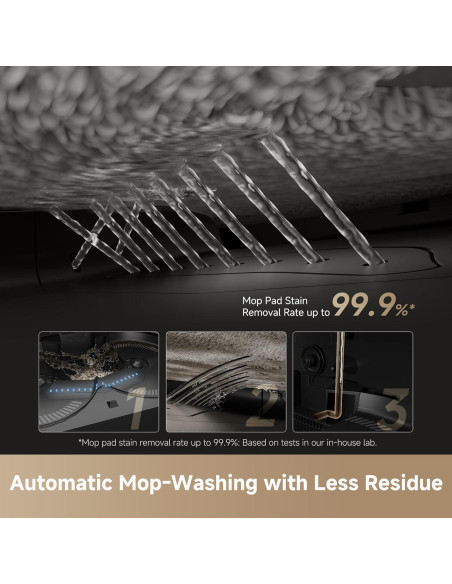 Aspiradora Robot DREAME X50 Ultra con Auto-Vaciado 20000Pa