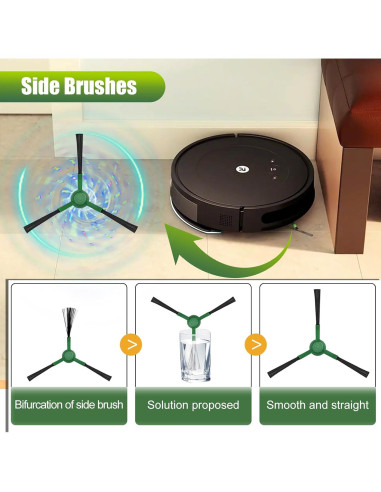 Piezas de Repuesto Vanclearidea para iRobot Roomba Q011 Q0120