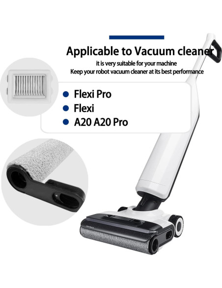 Kit de Reemplazo Genérico para Roborock Flexi/Flexi Pro - 8 Piezas