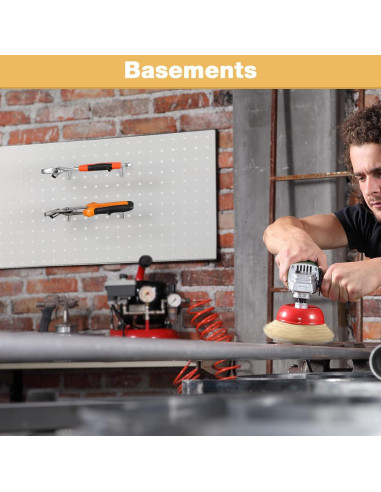 Ganchos para Tablero de Clavos Moxweyeni 100 Pcs 10.16 cm