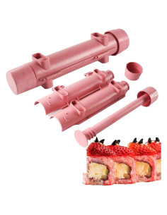 Juego de Rodillo de Sushi Thanice Rosa 30.99x15.19 cm