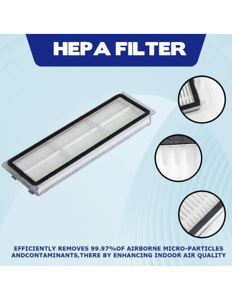 11 Accesorios para Aspiradora Robótica ZHICHENG L10S Ultra